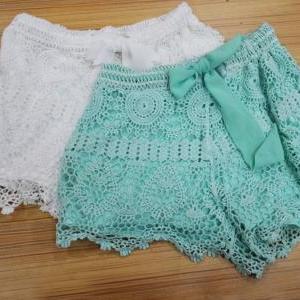 Fashion Lace Shorts Sa710ce