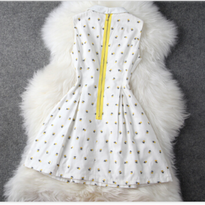 Fashion Sleeveless Vest Dress